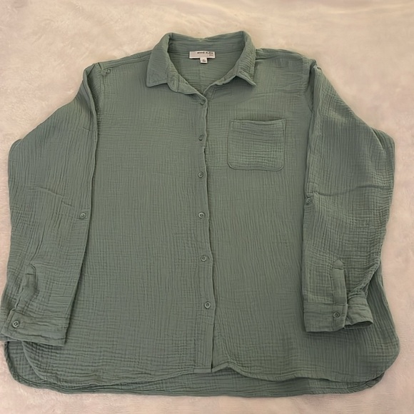 Anne Klein Ladies' Gauze Top, size XL‎ - Picture 1 of 3